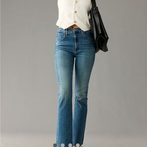 MOTHER THE HUSTLER ANKLE FRAY